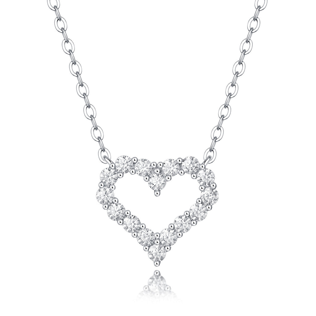 one-carat collarbone necklace