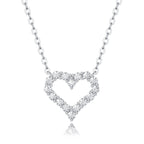 one-carat collarbone necklace