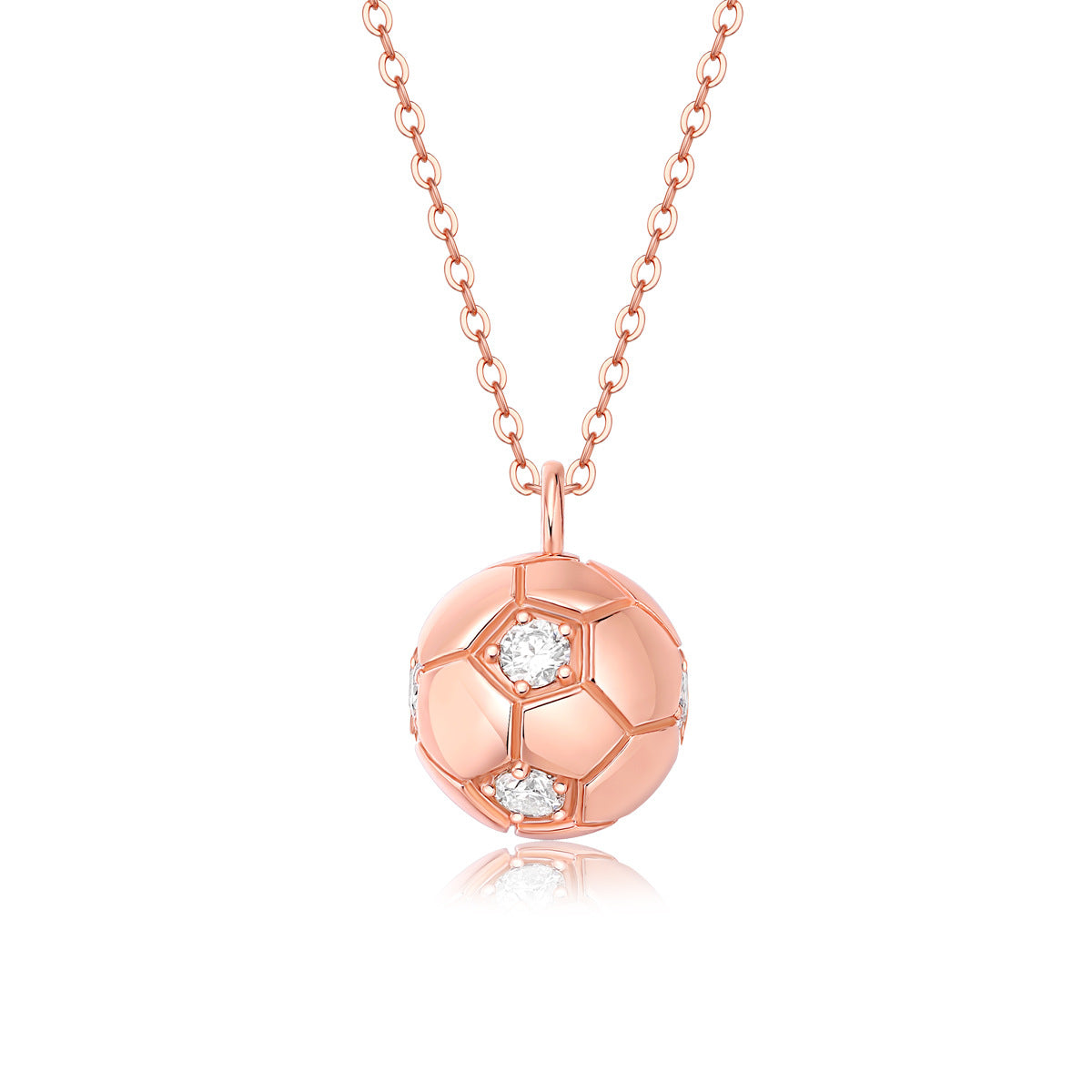 one-carat collarbone necklace