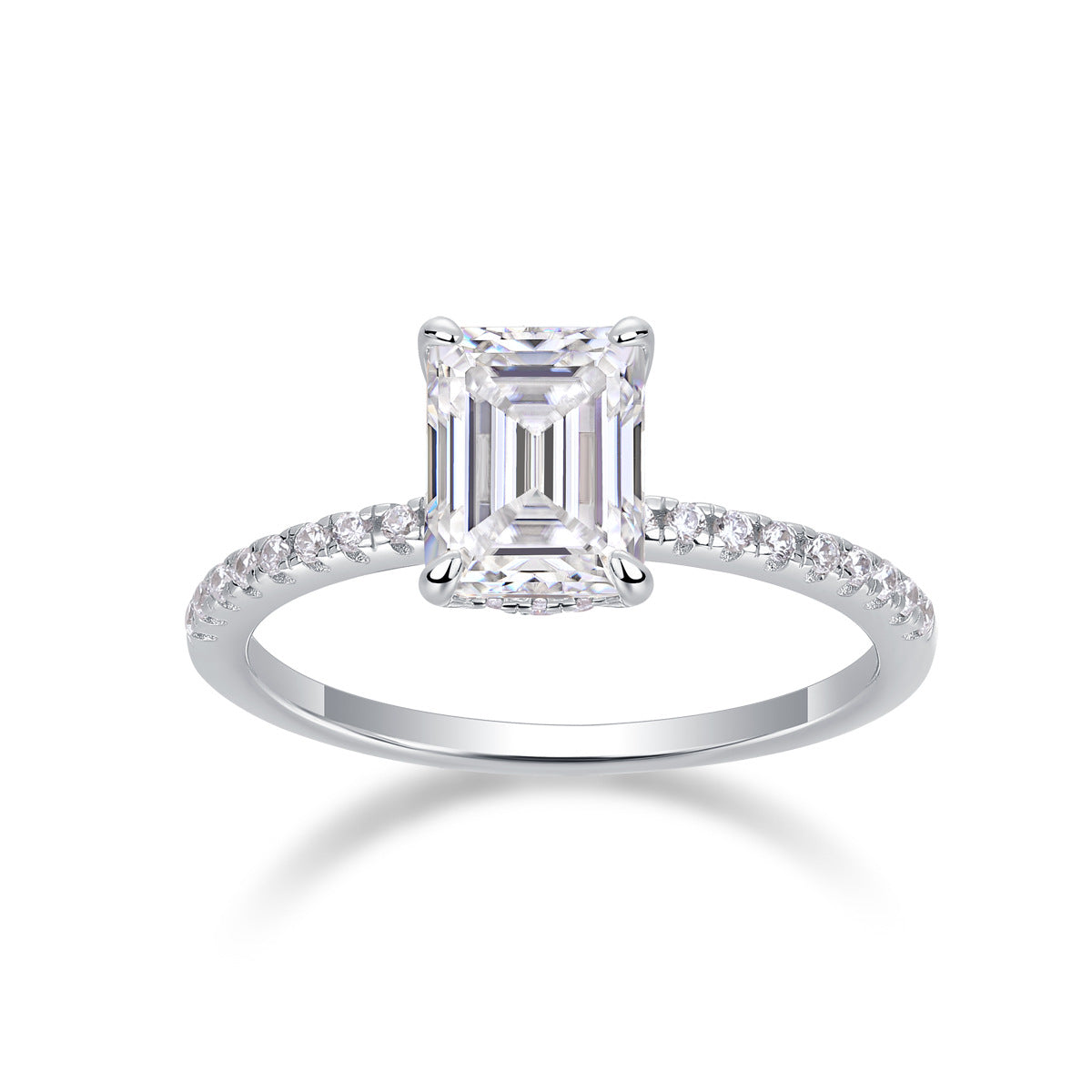 Inlaid exquisite personalized ring