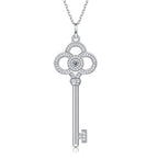 one-carat collarbone necklace