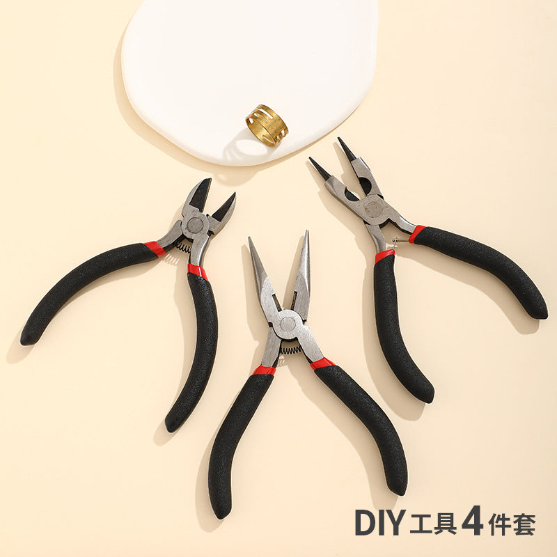 DIY14 Gold Bracelet Necklace Beaded Hand Tools Winding Material Accessories - Required