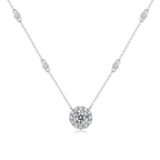 one-carat collarbone necklace