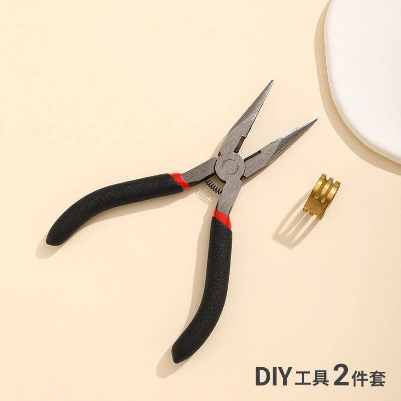 DIY14 Gold Bracelet Necklace Beaded Hand Tools Winding Material Accessories - Required