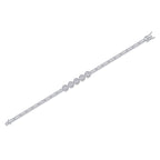 Tinker bell fantastic fairy tennis bracelet 18k white gold