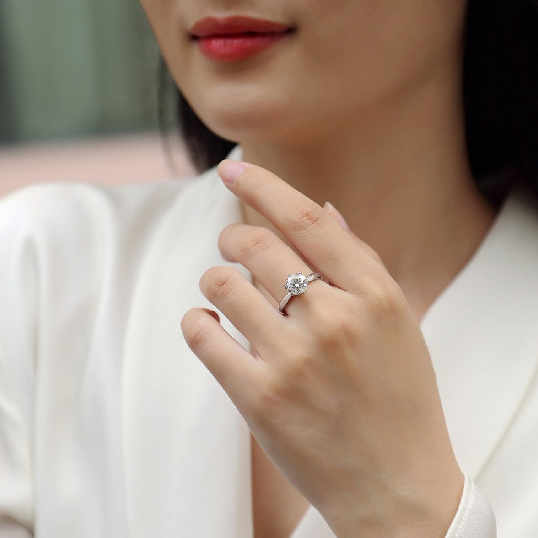 10 Carat Cultivated Diamond Ring