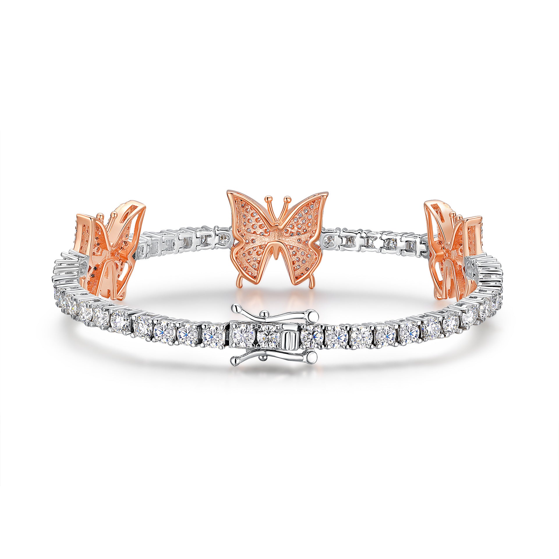 Butterfly Cuban Bracelet