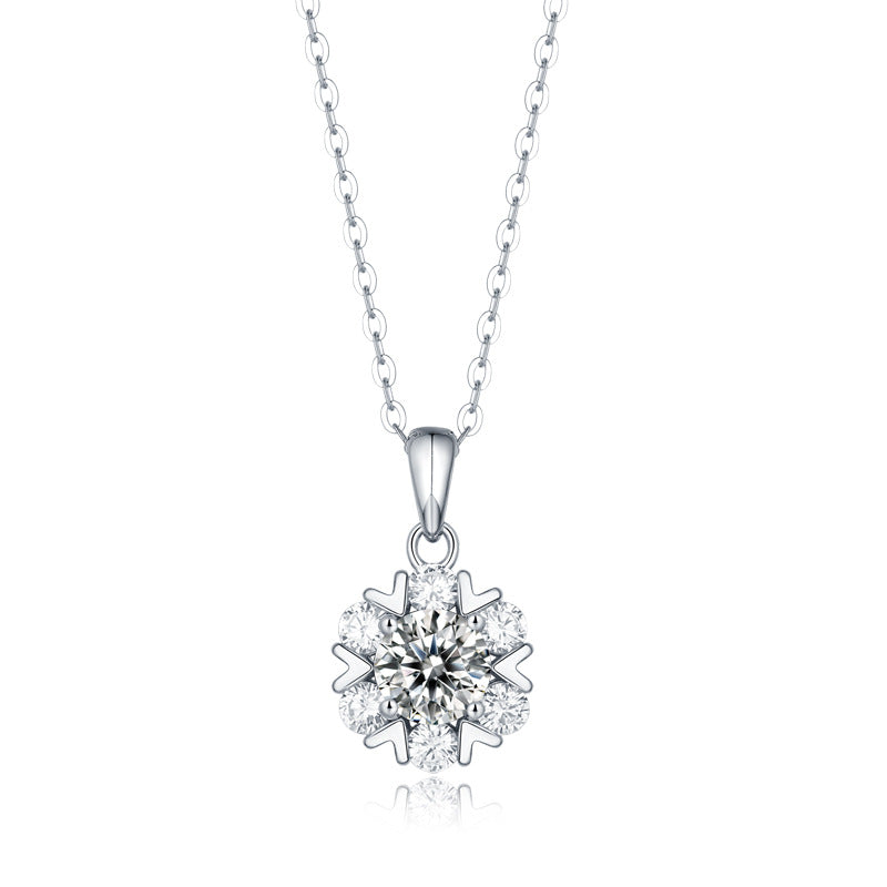 one-carat collarbone necklace