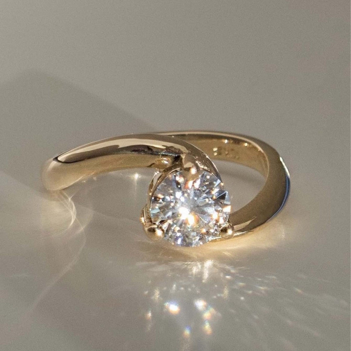 1.2Carat  retro premium combination ring