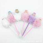 Free cartoon doll cute plush pen