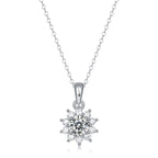 one-carat collarbone necklace
