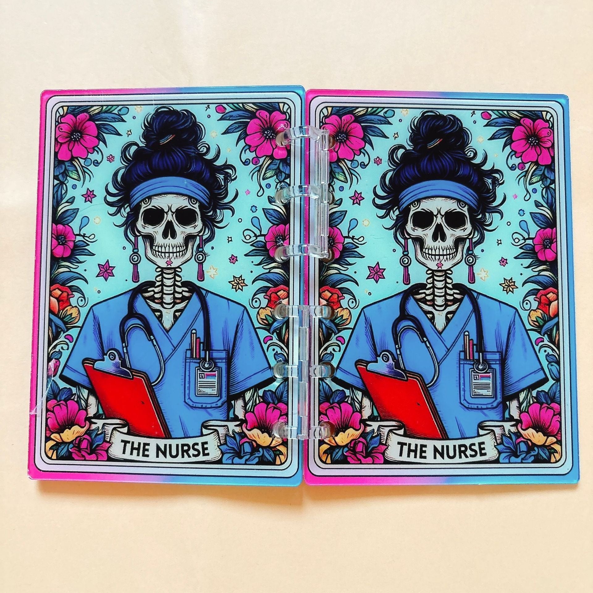 Skull Tarot Series Notebook - Handbook
