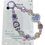 Free beaded mobile phone case pendant